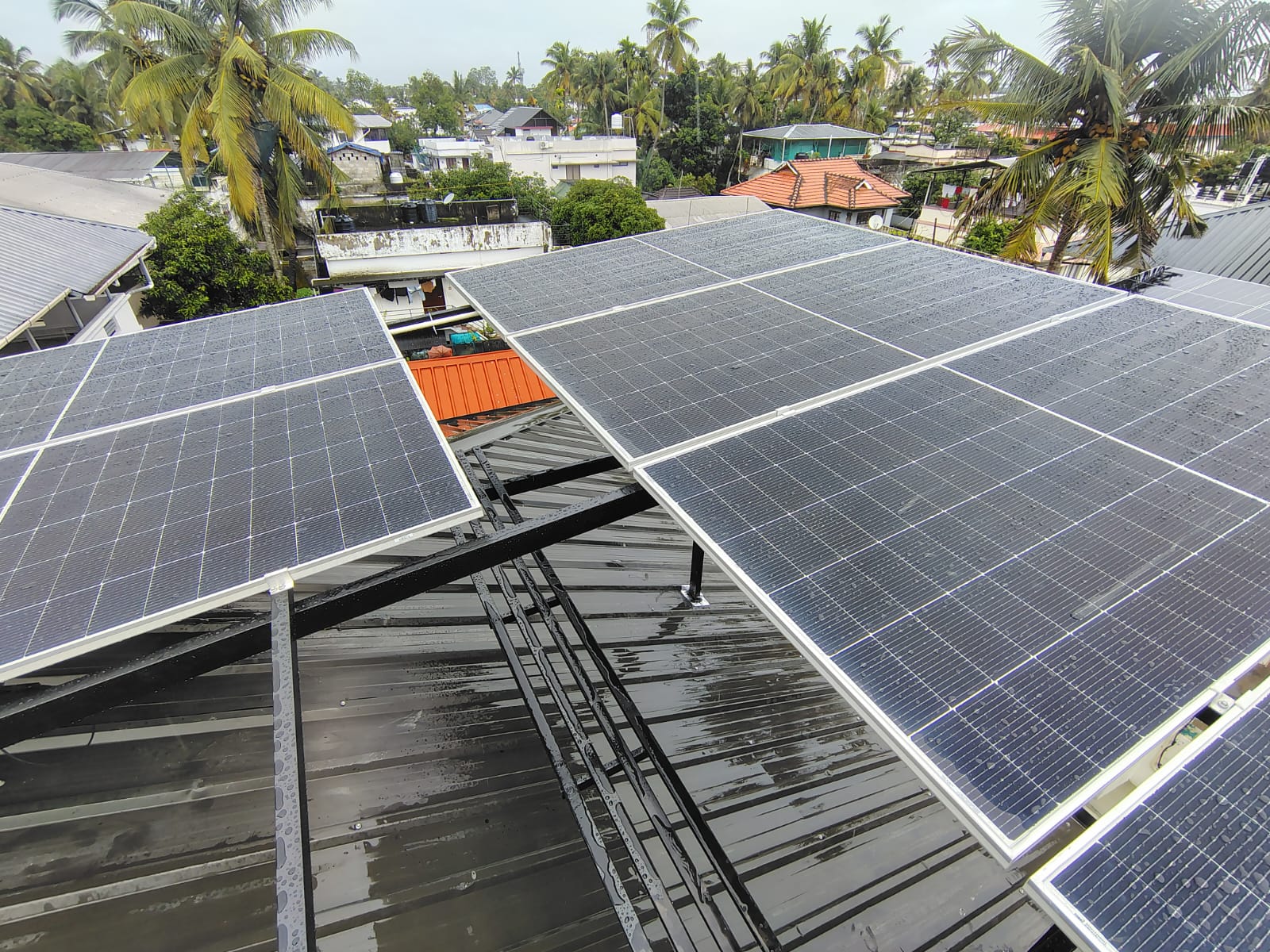 Radha P.K. – 5 kW solar installation in Thevara